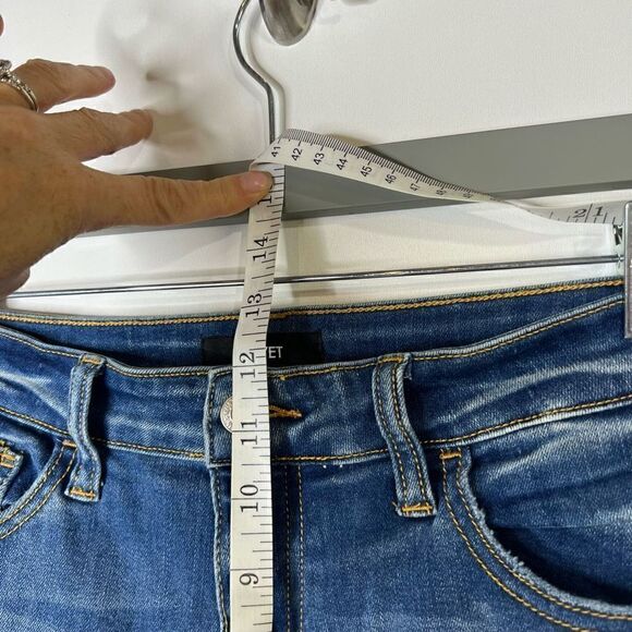 Vervet High Rise Skinny Jeans Distressed - Picture 9 of 10